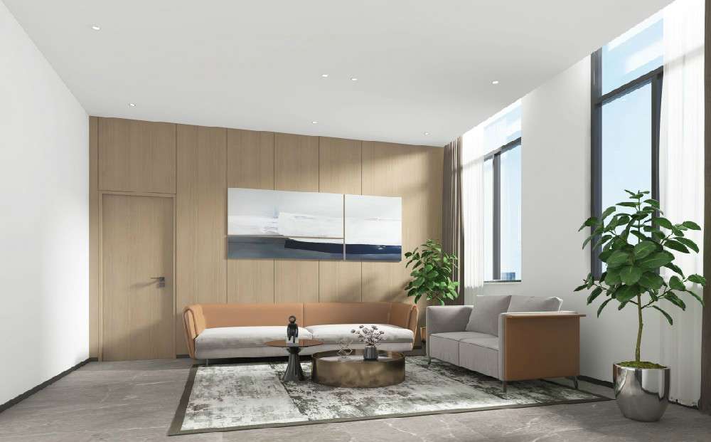 鄭州辦公室裝修中燈具的應用規則