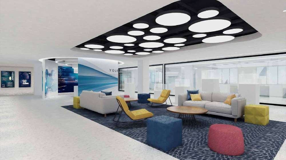 鄭州辦公室裝修如何設(shè)計(jì)辦公室裝飾天花板？