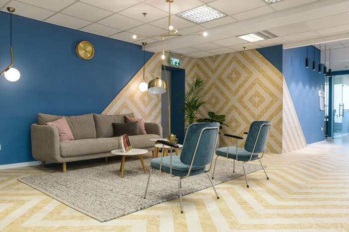 中式網(wǎng)絡公司辦公室設計效果圖