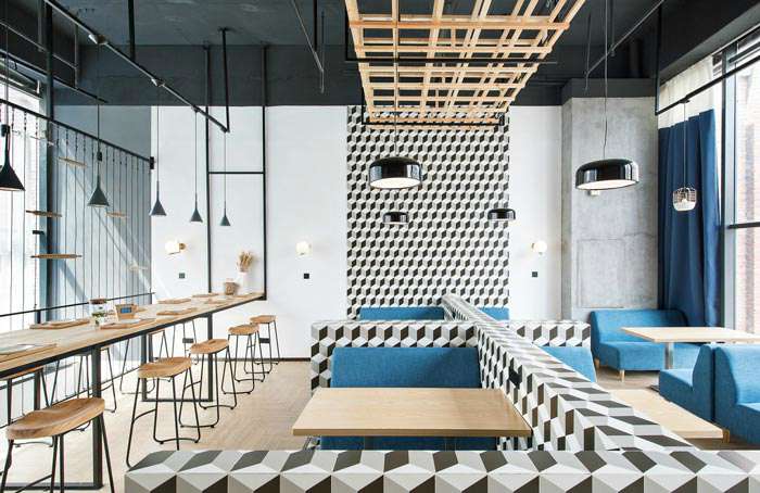 烘焙餐廳裝修設計效果圖