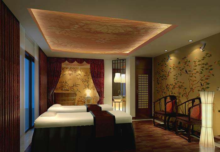 鄭州養生會所裝修設計效果圖