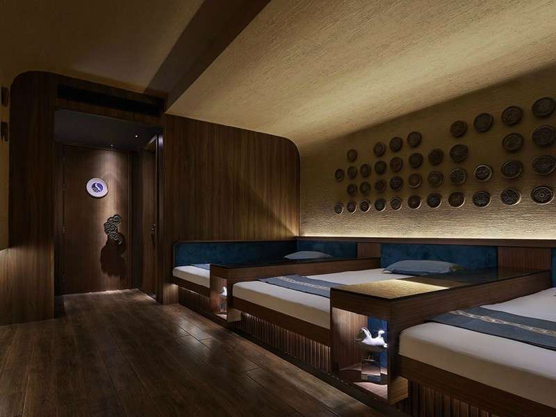 現(xiàn)代風格足浴會所裝修設計效果圖