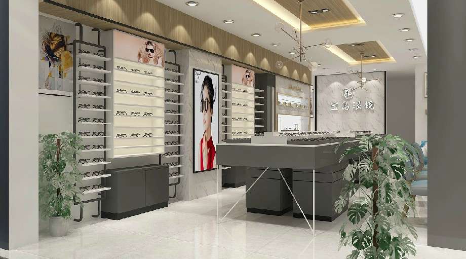 鄭州品牌眼鏡店裝修效果圖