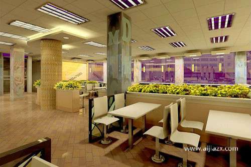 在鄭州開一家快餐店，快餐店怎樣裝修設計