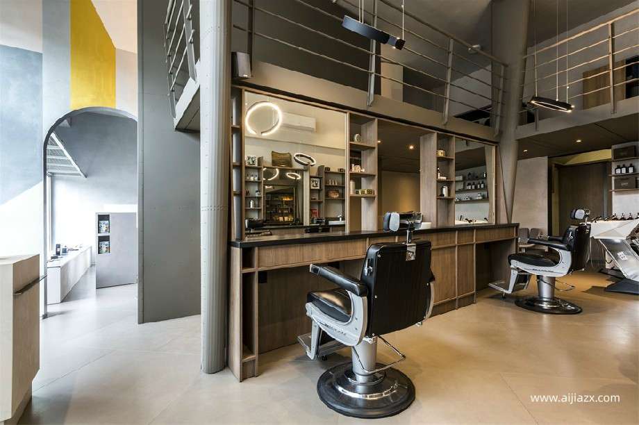 鄭州發(fā)廊裝修方案推薦,審美和品味在線的發(fā)廊裝修設(shè)計