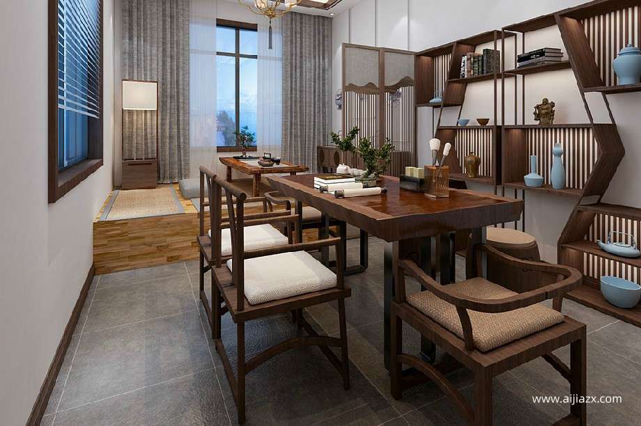 鄭州茶樓裝修多少錢，小型茶樓裝修效果圖