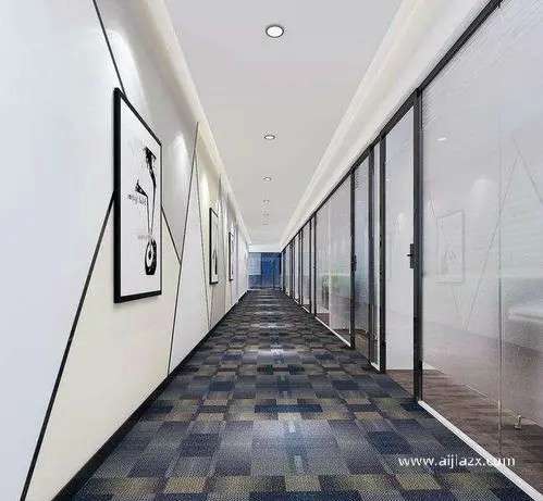 鄭州辦公室過道設計裝修打造有藝術感的辦公室通道 鄭州辦公室過道設計裝修打造有藝術感的辦公室通道