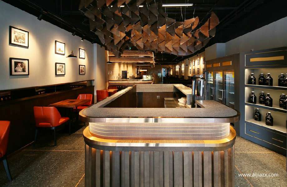 鄭州燒烤店設計,燒烤店鋪門頭設計