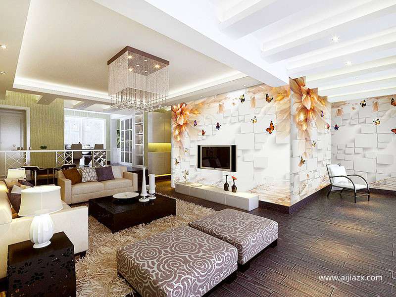 鄭州實體店裝修設計，墻紙實體店怎么裝修