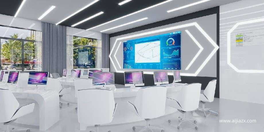 650平米企業(yè)科技展廳設計