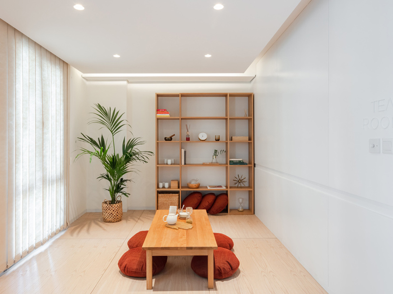 鄭州瑜伽工作室裝修設(shè)計(jì)效果圖