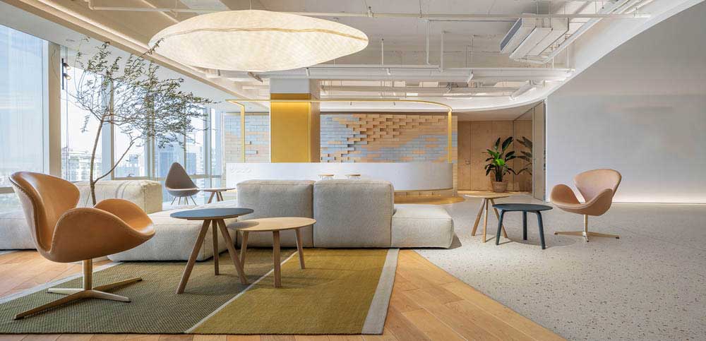 鄭州貿(mào)易辦公裝修設計效果圖