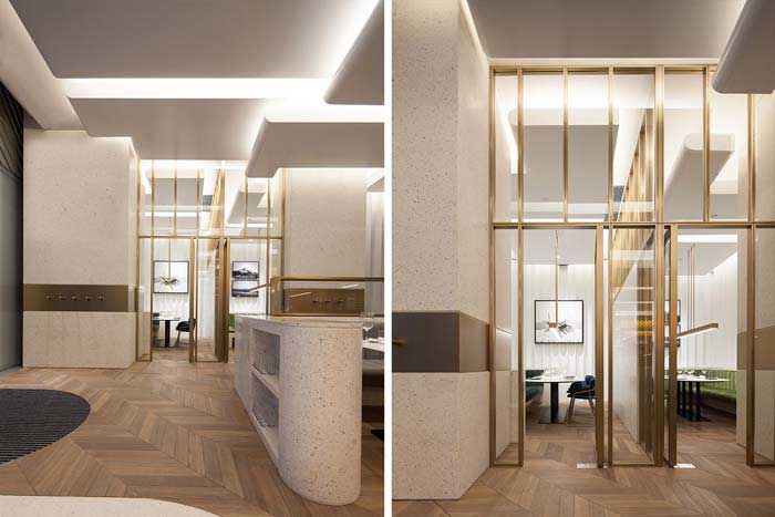 450m2鄭州上街區(qū)西餐廳設(shè)計效果圖