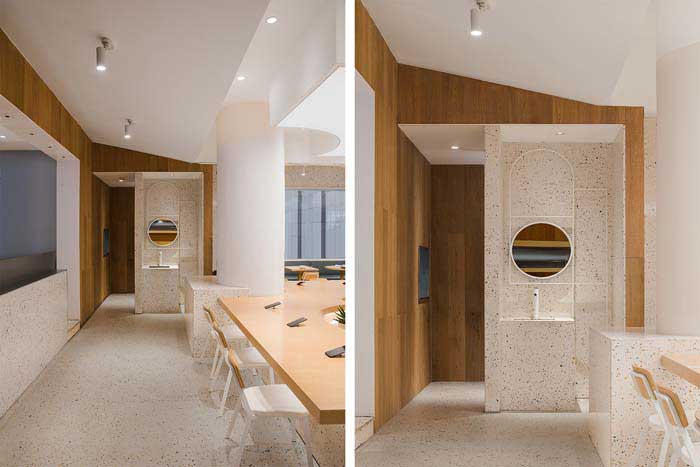 180m2鄭州快餐廳設計效果圖