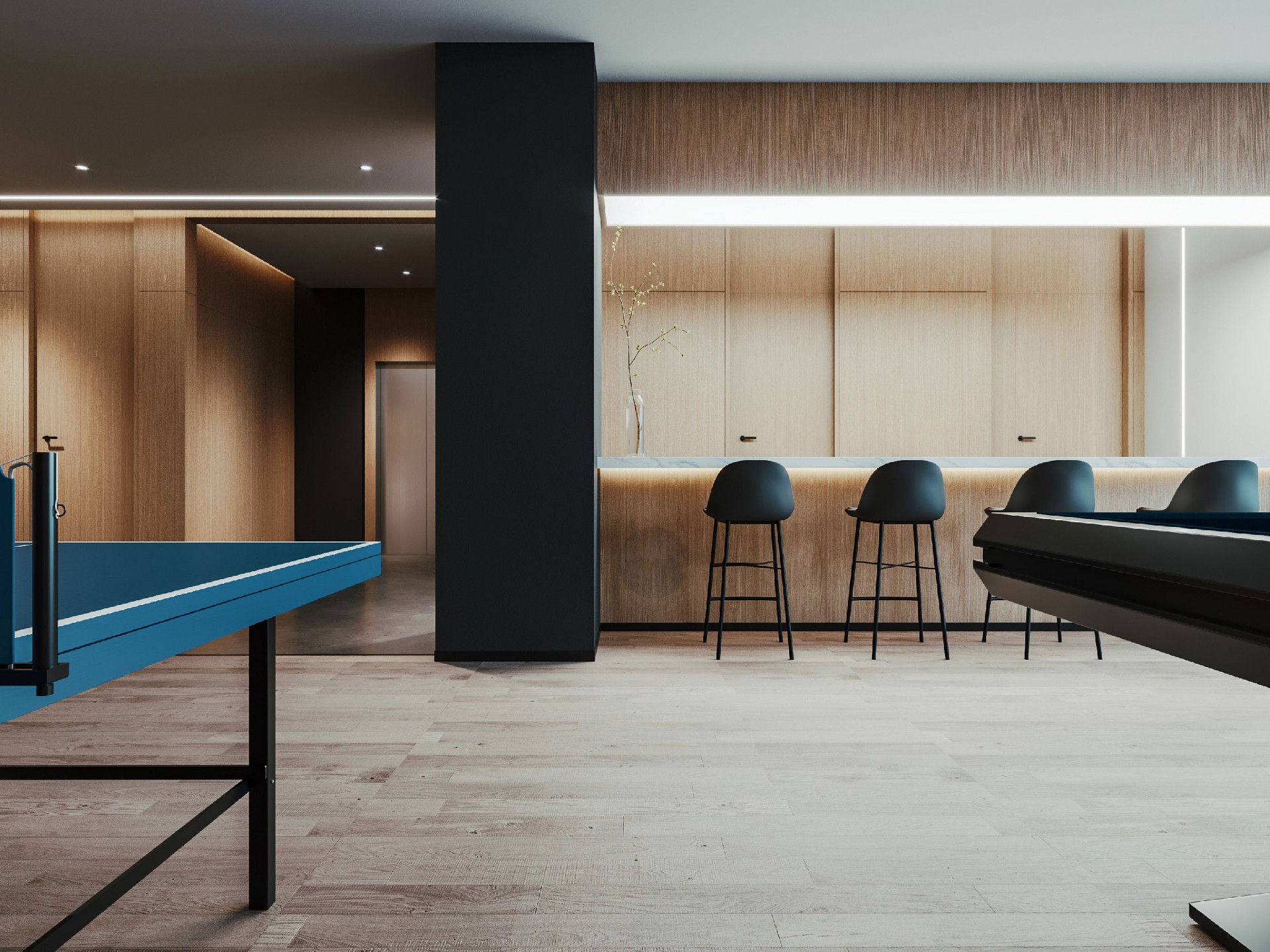 1300平米集團(tuán)公司辦公室裝修設(shè)計(jì)效果圖