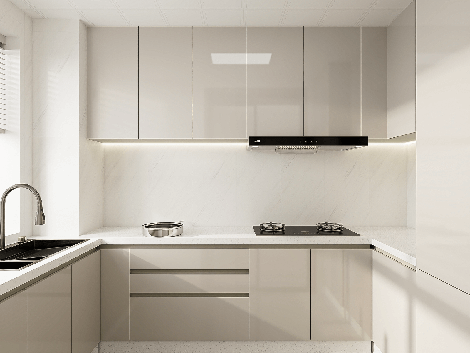 135平米現(xiàn)代風(fēng)格三居室裝修設(shè)計效果圖