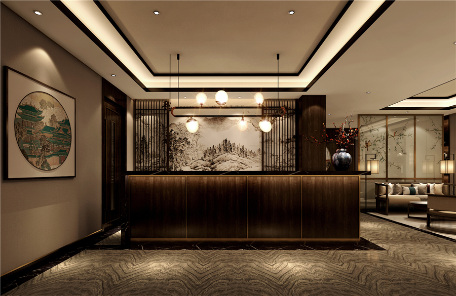 570平米足浴SPA會(huì)所裝修設(shè)計(jì)效果圖