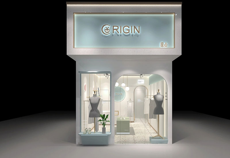 42平米女裝專(zhuān)賣(mài)店裝修設(shè)計(jì)效果圖