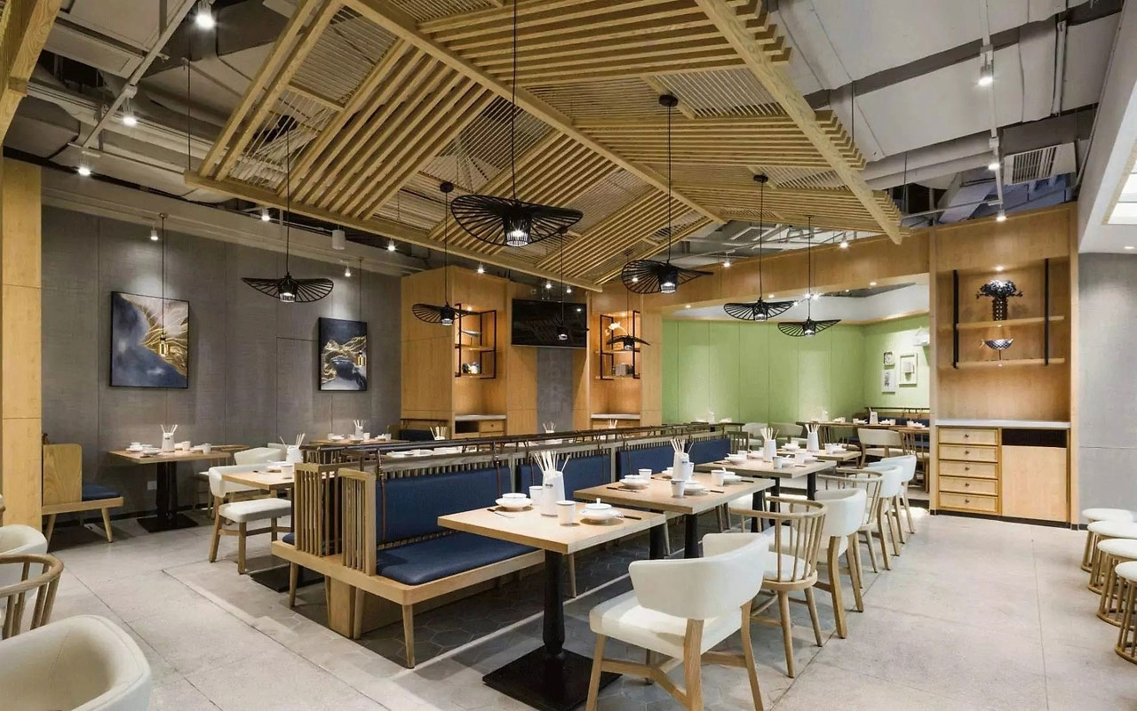 150平米火鍋串串店裝修設(shè)計效果圖