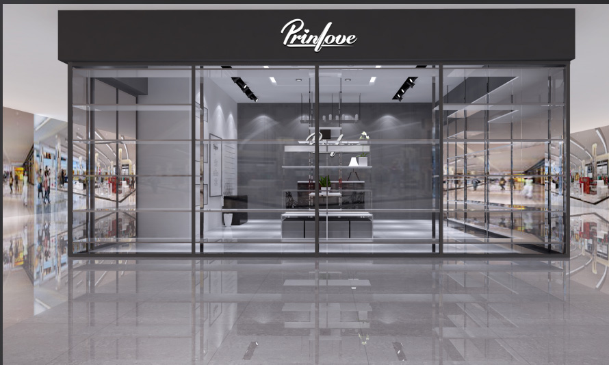 52平米鄭州品牌首飾門店設(shè)計(jì)效果圖