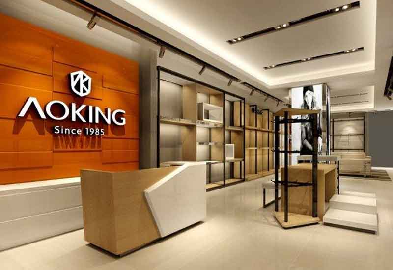 鄭州箱包店裝修:分層陳列與收納功能結合的設計技巧