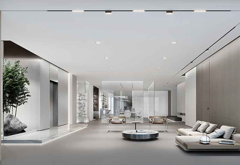 鄭州辦公室裝修設計:地面材料的優選與應用