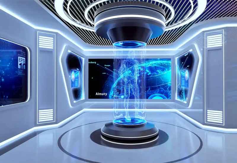 鄭州未來科技感展廳:燈光與材質的創新應用