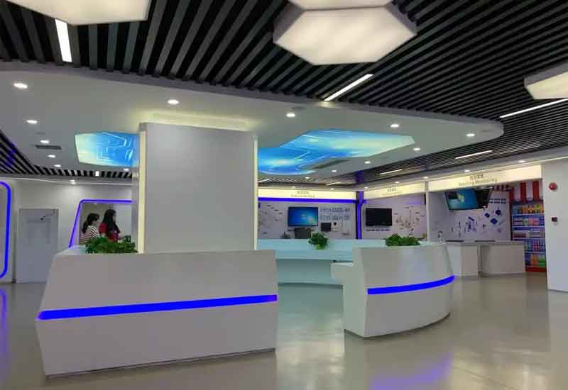 鄭州高新區展廳裝修:科技企業的定制化方案