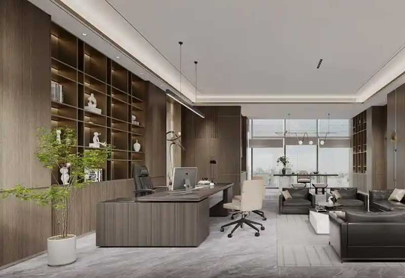 鄭州財(cái)務(wù)公司裝修如何提升保密性？霧化玻璃+隔音氈