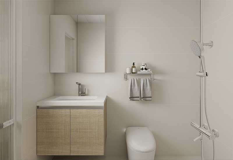 鄭州舊房翻新設計費用：衛(wèi)生間翻新的重點開支