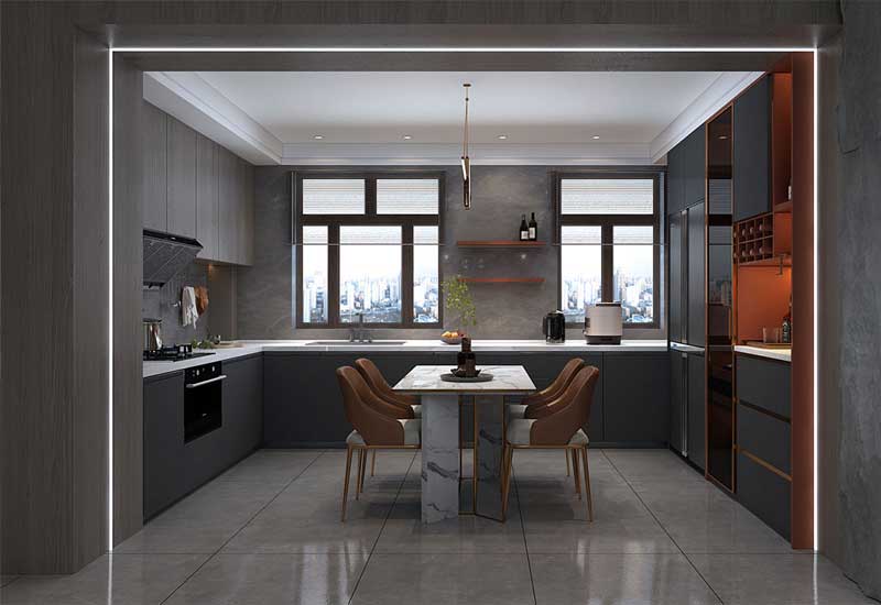 鄭州家裝設計：廚房動線混亂？3招優化"黃金三角"操作區