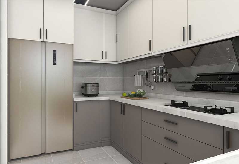 鄭州室內裝修設計：廚房瓷磚怎么選？防滑及 易清潔款式