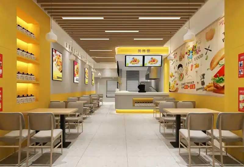 鄭州面館裝修預算:操作臺與餐桌的最優空間比例規劃