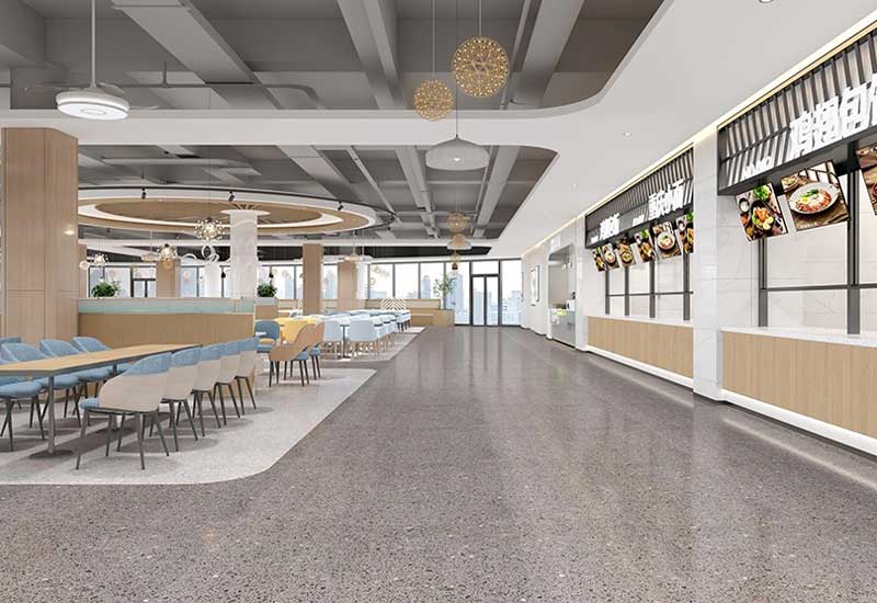 鄭州食堂裝修材料選擇:打菜勺的防燙與衛生設計