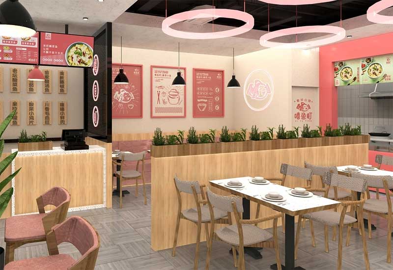 鄭州米線店裝修設計3萬預算？施工報價及材料清單全解析