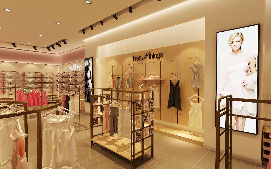 女士內(nèi)衣專賣店裝修設計圖