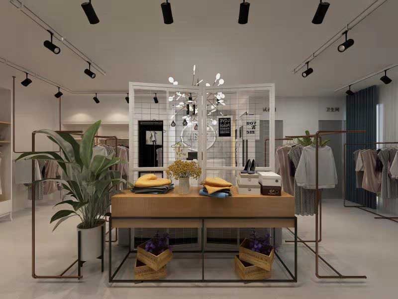 45平米女裝專賣店裝修設(shè)計